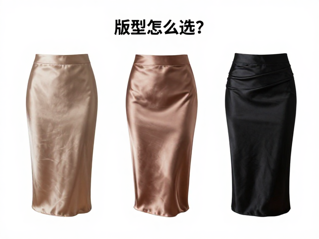 缎面半身裙怎么选？修长版型显瘦秘籍，高级感穿搭指南