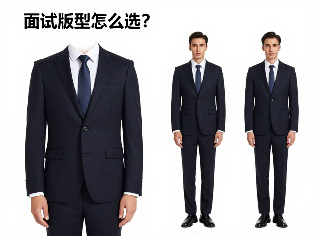 面试着装指南,舒展版型怎么选?标准版与宽版区分及搭配