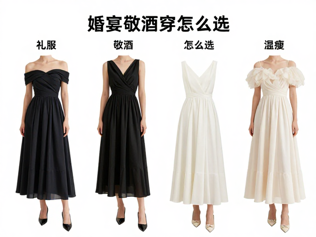 婚宴敬酒穿搭指南，敬酒礼服与敬酒鞋怎么选？显瘦显高全攻略