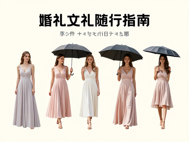 婚礼仪式随行指南,伴娘礼服搭配与防晒避雨全攻略