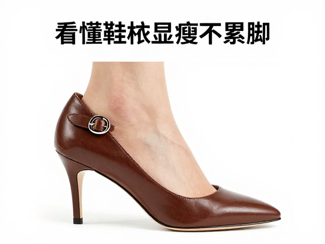 复古扣袢细高跟怎么选？看懂鞋楦显瘦不累脚