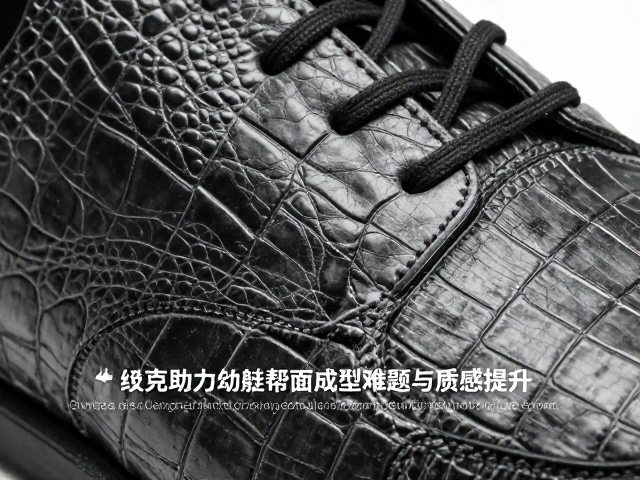 鳄鱼纹烫印纹路工艺解析，助力鞋履帮面成型难题与质感提升