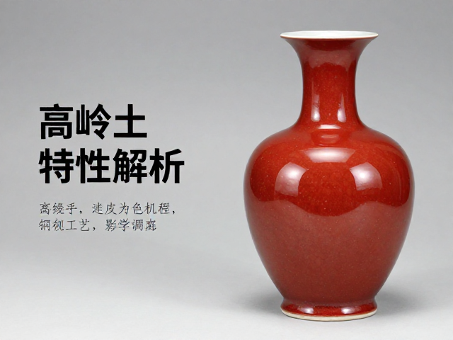 高岭土特性解析，铜红釉花器制作工艺与美学