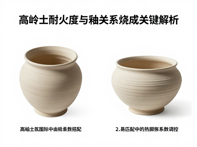 高岭土耐火度与坯釉关系，陶瓷烧成关键解析