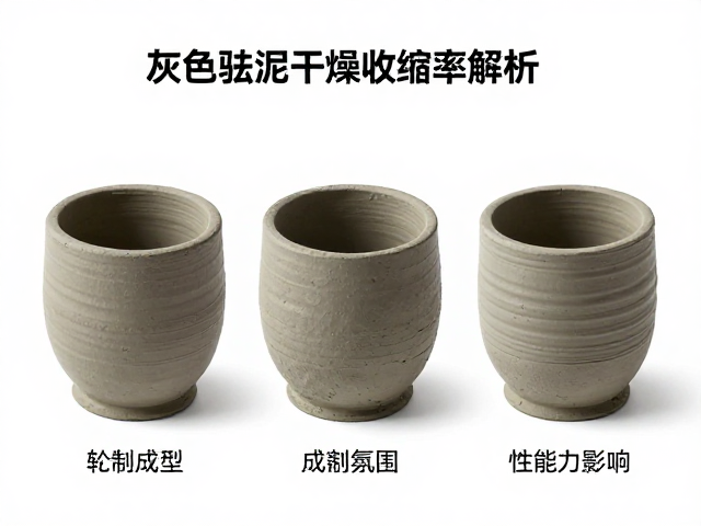 灰色炻泥干燥收缩率解析，按成型方式分类对性能的影响