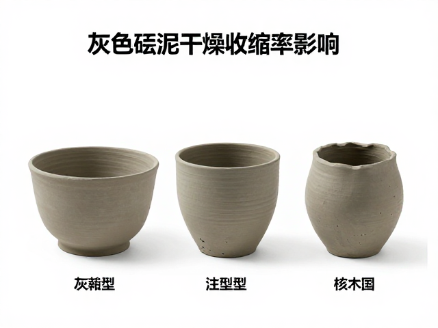 灰色炻泥干燥收缩率解析，按成型方式分类对性能的影响