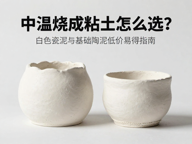 中温烧成粘土怎么选？白色瓷泥与基础陶泥低价易得指南