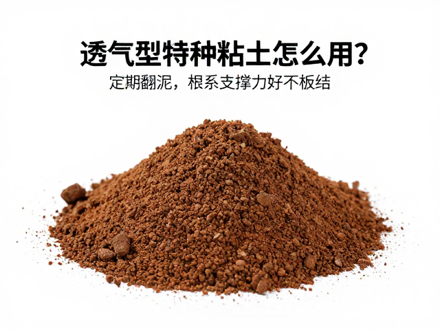 透气型特种粘土怎么用？配合定期翻泥，根系支撑力好不板结