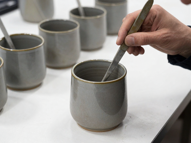 金属氧化物釉色配方，小批量工作室如何精准记录施釉厚度