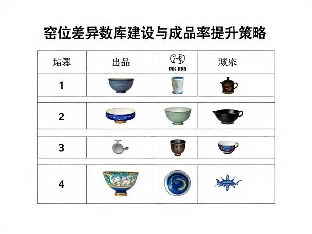 亚光釉喷釉工艺与窑位差异记录，提升成品率的关键细节