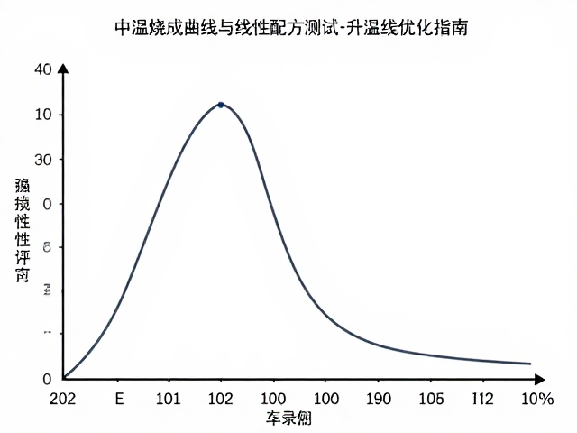 中温烧成曲线与线性配方测试,升温曲线优化指南