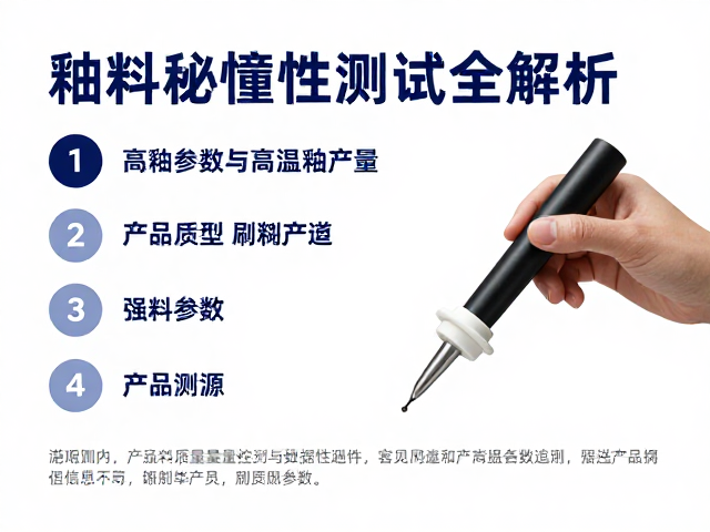 刷釉参数与高温釉量产,釉料稳定性测试全解析