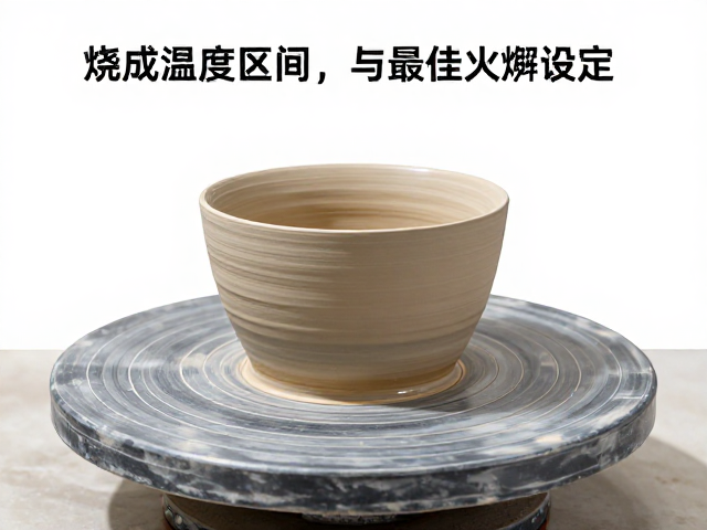 实验陶艺烧成温度指南，瓷土特性与最佳火候设定