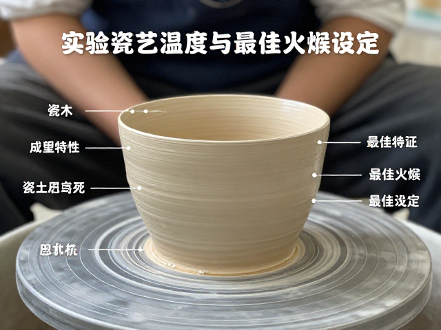 实验陶艺烧成温度指南，瓷土特性与最佳火候设定