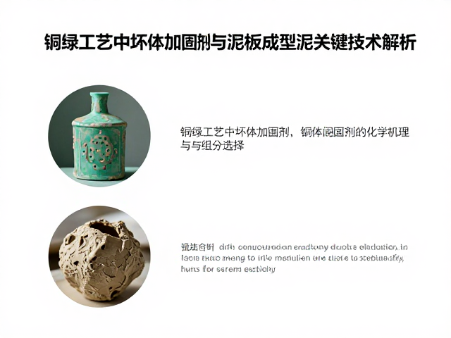 铜绿工艺中的坯体加固剂与泥板成型泥关键技术解析