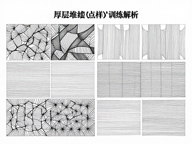 厚层堆绘技法解析，干湿度控制与点线面纹样训练指南