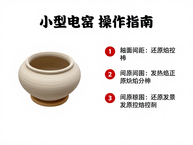 小型电窑操作指南，釉面间距预留与还原焰控制技巧