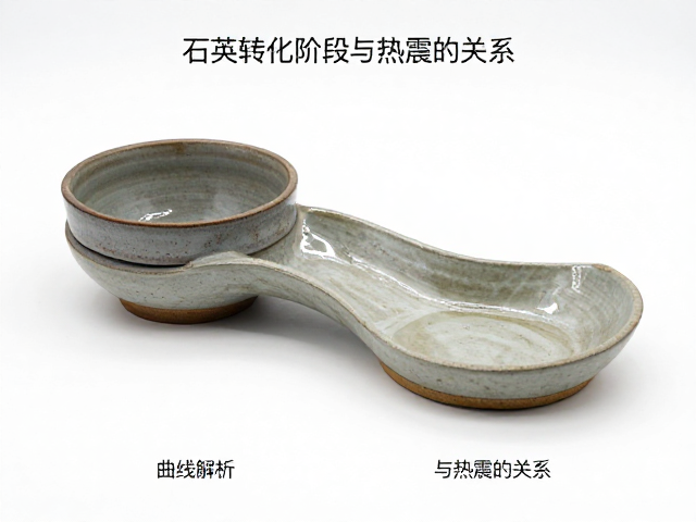 素烧曲线解析，石英转化阶段与热震的关系