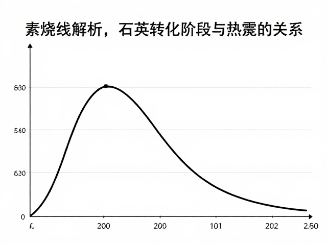 素烧曲线解析，石英转化阶段与热震的关系
