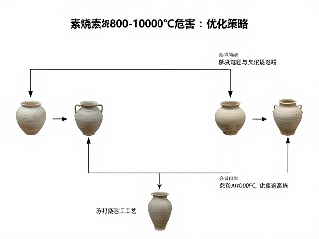 苏打烧窑工艺,素烧800-1000℃欠烧的危害与解决