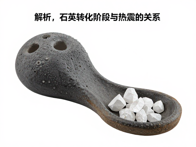素烧曲线解析，石英转化阶段与热震的关系