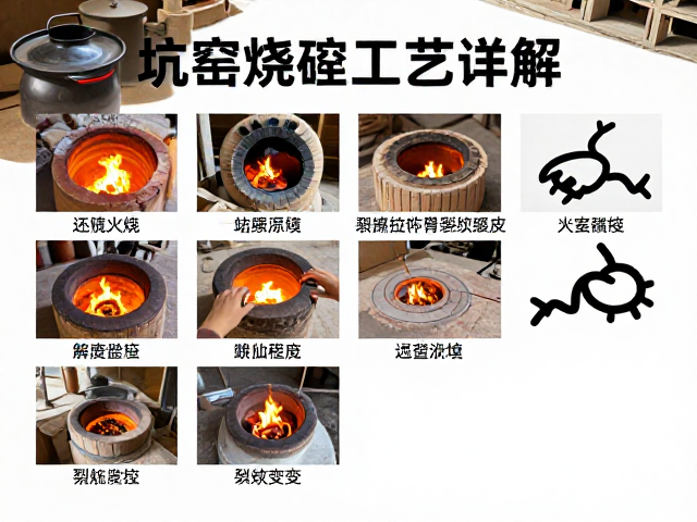 坑窑烧制工艺详解，还原焰控制与裂纹变形检查技巧