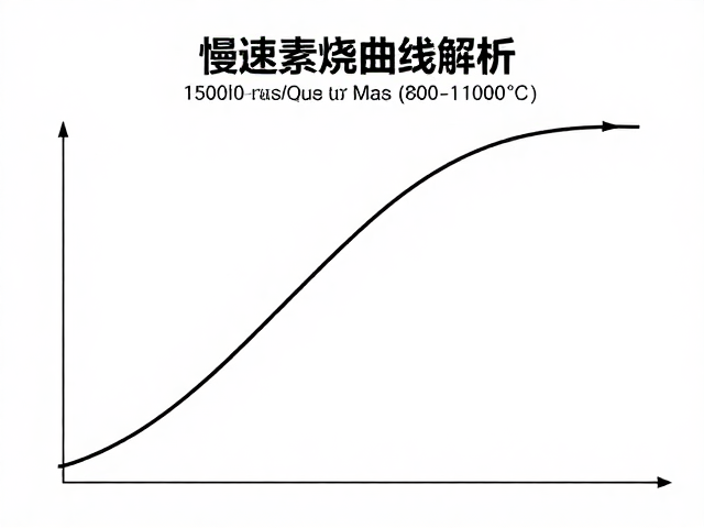慢速素烧曲线解析,800-1000℃坯体烧结与透明釉成熟温度精准匹配