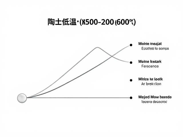 陶土低温烧成，200-600℃排除结晶水与有机物，精准控制釉烧曲线
