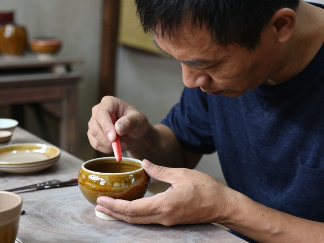 广东石湾非遗古法素烧釉烧，师徒口传身授的匠心传承