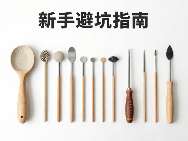 陶艺必备，雕刻去泥与施釉辅助工具全解析，新手避坑指南
