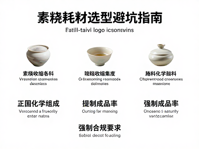 素烧收缩率各异？施釉耗材选型避坑指南，提升成品率