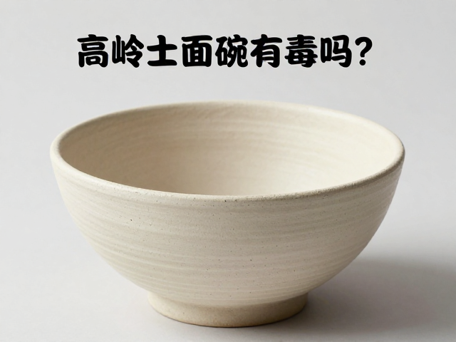 高岭土面碗有毒吗?厨房收纳避坑指南与选购建议