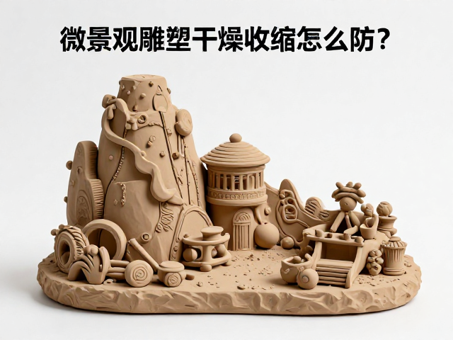 微景观雕塑干燥收缩怎么防？园林景观陶塑制作避坑指南