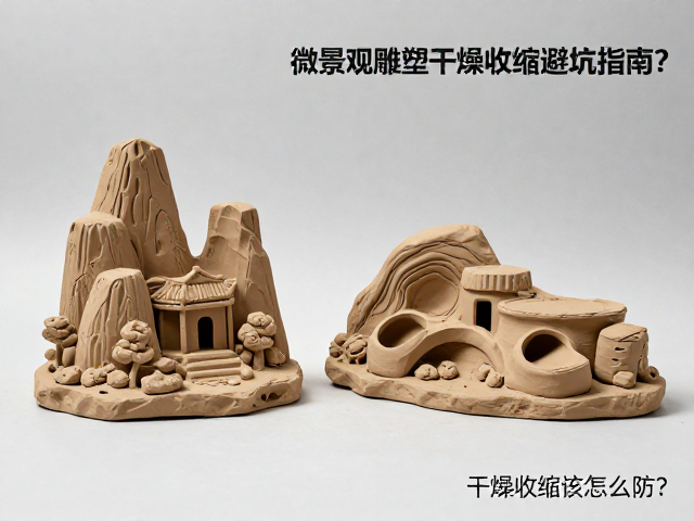 微景观雕塑干燥收缩怎么防？园林景观陶塑制作避坑指南