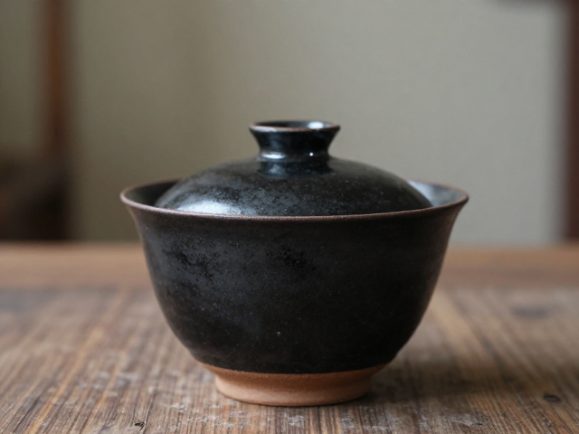 黑釉胎非遗陶艺，茶空间搭配指南，收藏级器物美学