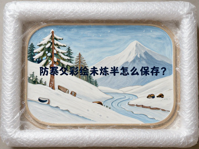 彩绘未烧半成品怎么保存？防震气泡膜，冬季防冻裂全攻略