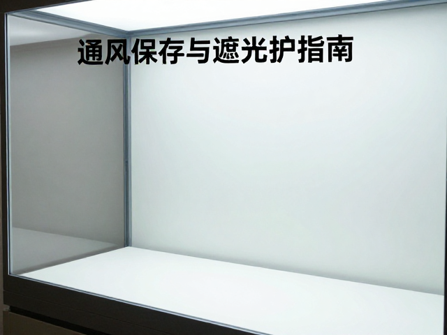 玻璃展柜通风保存与遮光养护指南，延长展品寿命