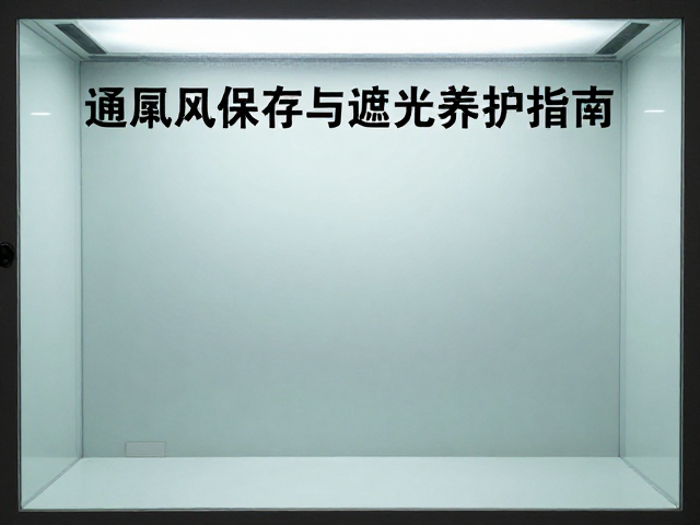 玻璃展柜通风保存与遮光养护指南，延长展品寿命