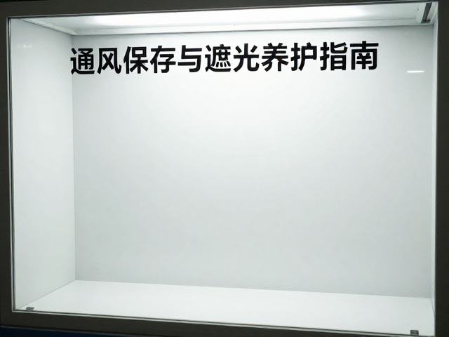 玻璃展柜通风保存与遮光养护指南，延长展品寿命