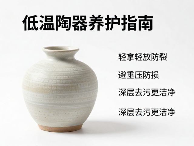 低温陶器养护指南,轻拿轻放防裂,避重压防损,深层去污更洁净