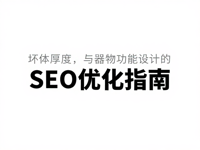 陶瓷从业者必看,坯体厚度控制与器物功能设计的SEO优化指南