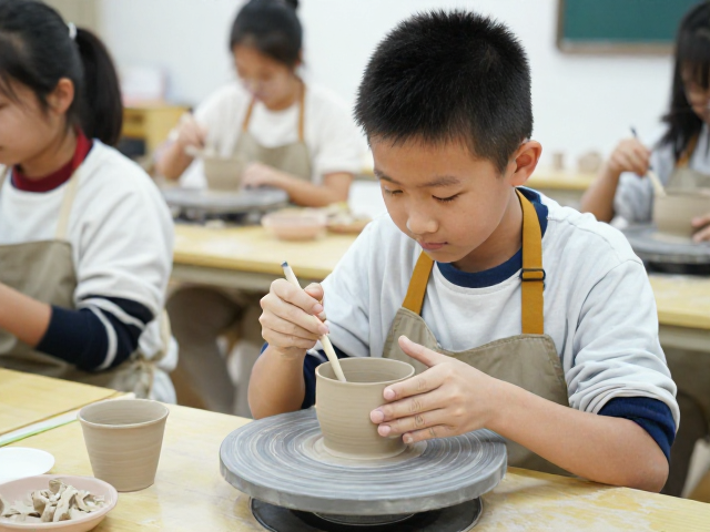 茶具体验，陶艺研学，赋能学校美育课堂的沉浸式艺术之旅