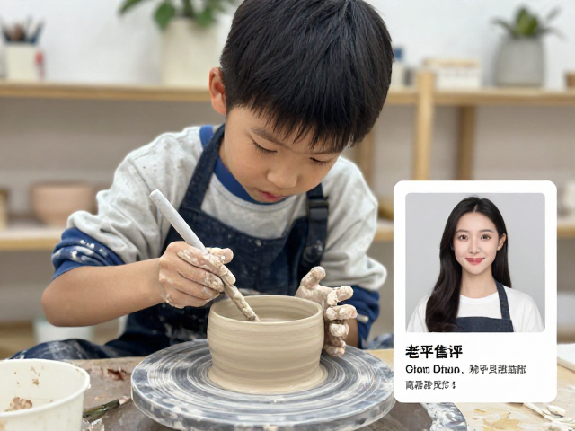亲子陶艺体验指南，釉料使用需指导，附专业作品点评