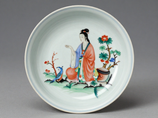 海捞瓷里的粉彩描绘，秦汉陶瓷发展研究新视角