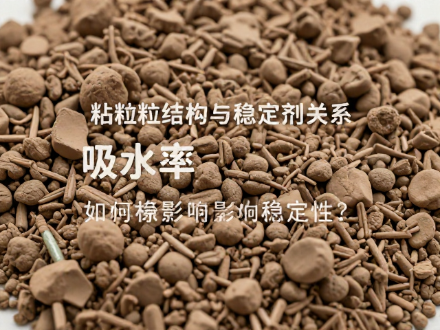 粘土颗粒结构与稳定剂关系,吸水率如何影响稳定性?