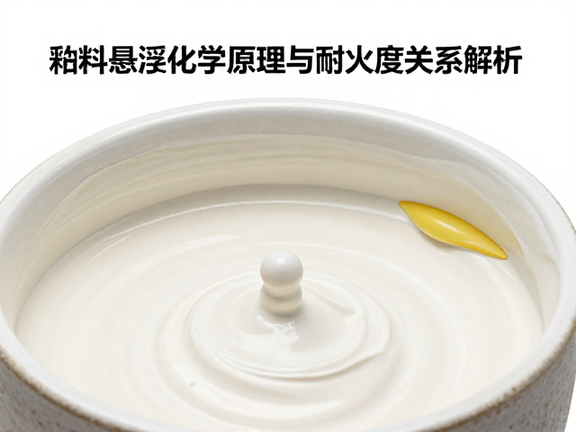 日用陶瓷制作中釉料悬浮化学原理与耐火度关系解析