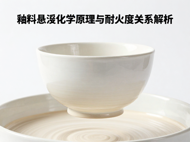 日用陶瓷制作中釉料悬浮化学原理与耐火度关系解析