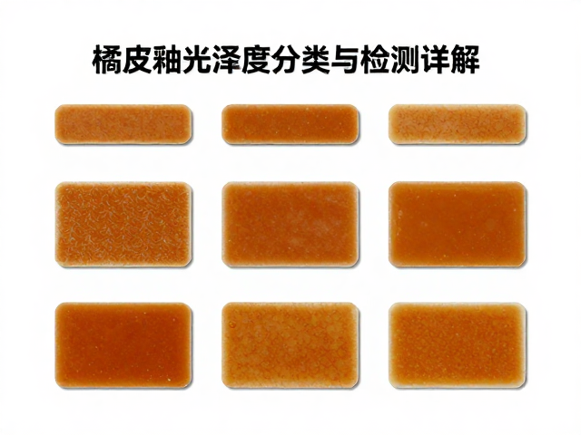 标准试片制作指南，橘皮釉光泽度分类与检测详解