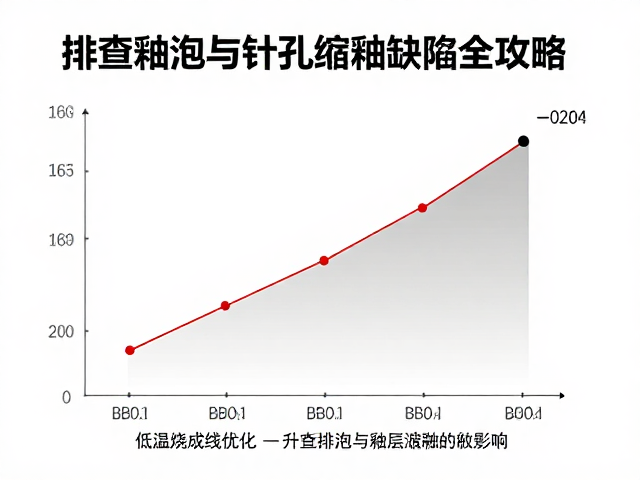 低温烧成曲线优化，排查釉泡与针孔缩釉缺陷全攻略