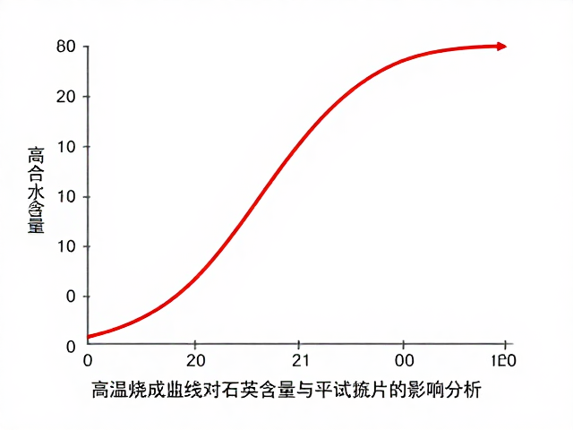 高温烧成曲线对石英含量与平面试片的影响分析